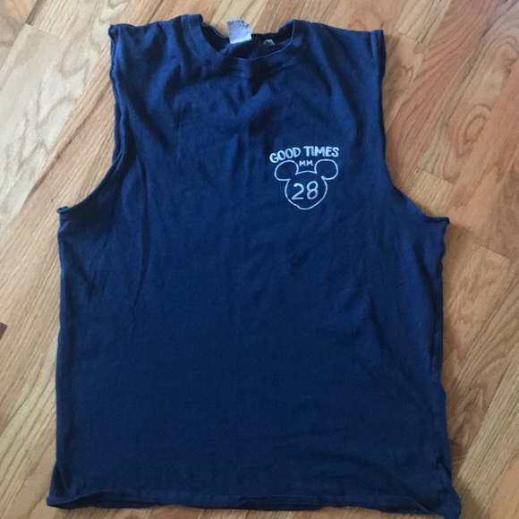 Disney Other - Disney Junkfood Mickey cutoff shirt